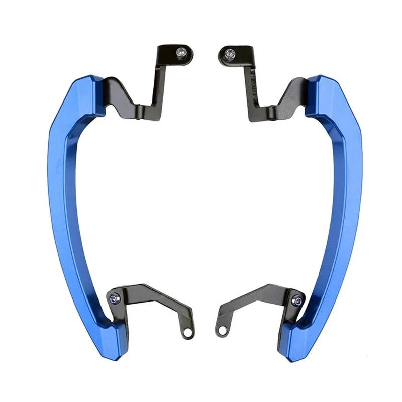 Grab Handle Bars Rear Seat Pillion Passenger Handhold Grab Rail Hand MT07 FZ07 Accessories Compatible With Yamaha MT-07 FZ-07 2014-2017(Blue) von KJARIVLOP