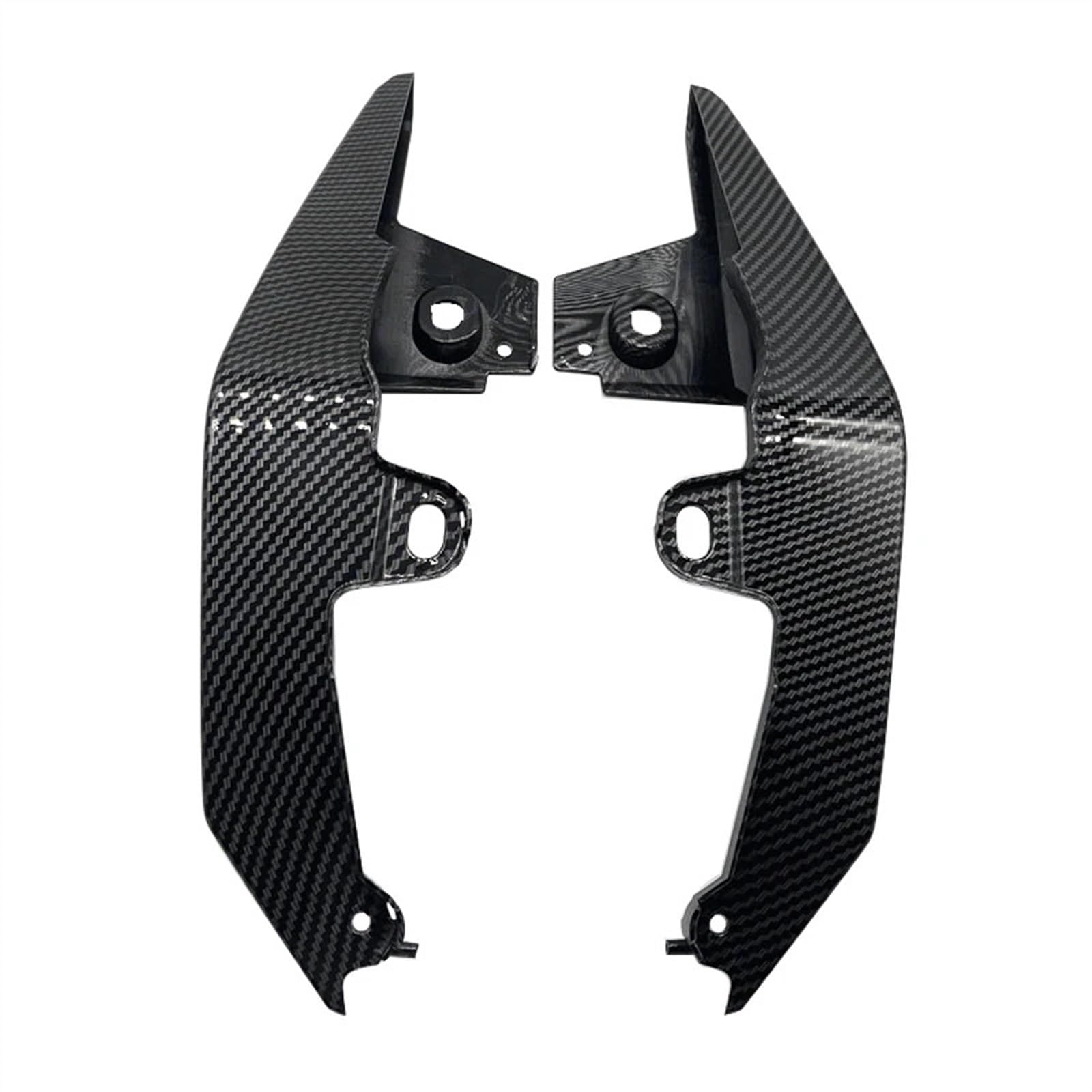 Motorrad Zubehör Volle Verkleidung Injektion Karosserie Kit Cowl Panel Abdeckung Kompatibel Mit Yamaha MT09 FZ09 2017 2018 2019 2020(Carbon Look-011) von KJARIVLOP