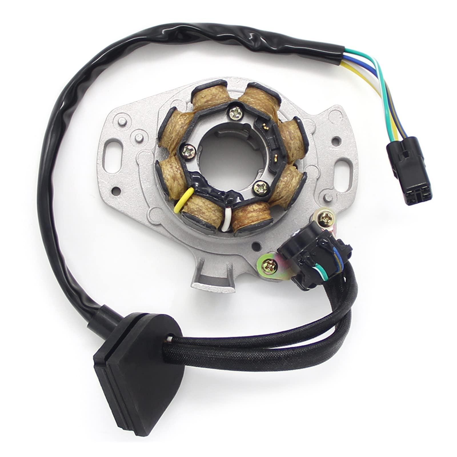 Motorrad Zündung Magneto Stator Spule Kompatibel Mit CR250 CR250R 2002-2007 Motor Stator Generator Spule 31100-KZ3-J41 von KJARIVLOP