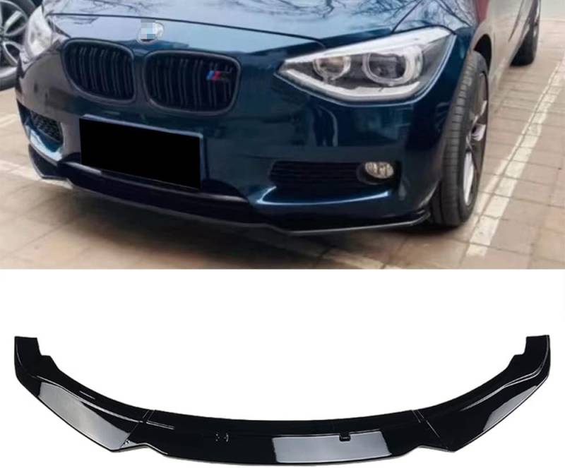 Auto Frontspoiler Frontlippe Spoiler für BMW 1 Series F20 F21 116i 118i 120i 2015 2016 2017 2018 2019 | FrontstoßStange Splitter FrontstoßStangenlippe Autoantikollisionsschutz von KJGE