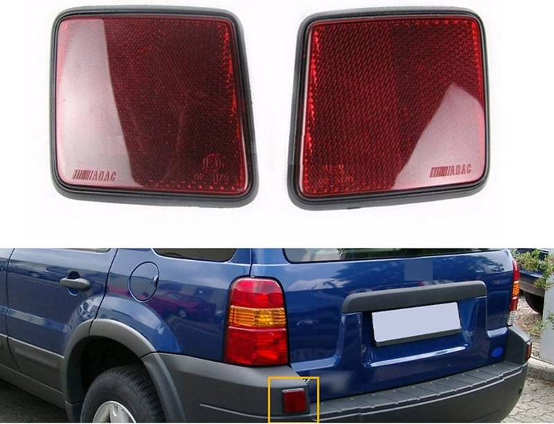 Auto Rücklicht-Komplettsets Heckleuchte Rückleuchte Für Ford Escape Kuga Maverick 2005 2006 2007 | Heckklappe Heckleuchte Bremslicht Ersatz von KJGE