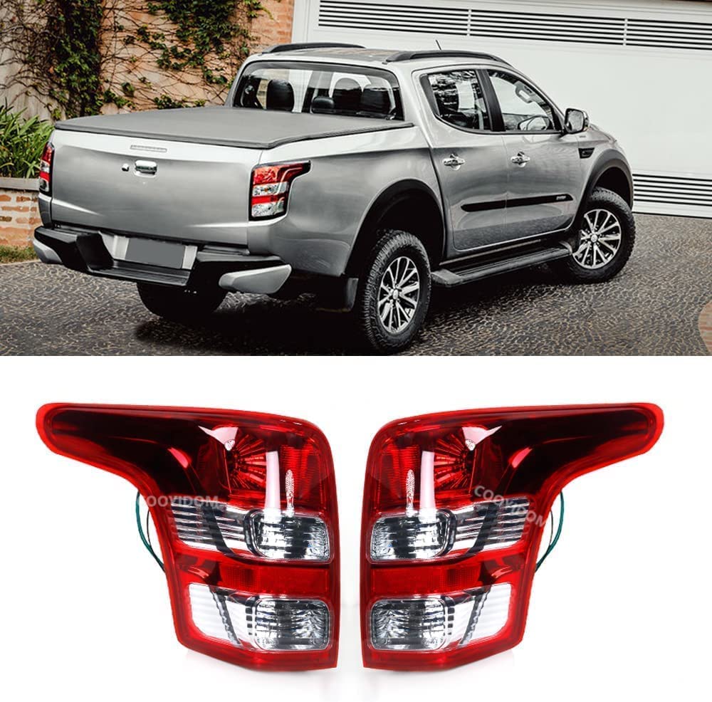 KJGE Auto Rücklicht-Komplettsets Heckleuchte Rückleuchte Für Mitsubishi L200 2015 8330A943 | Heckklappe Heckleuchte Bremslicht Ersatz von KJGE