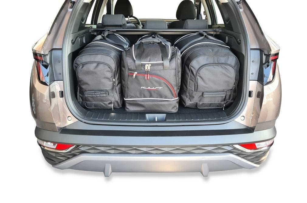 Auto-Taschen MASSTASCHEN ROLLENTASCHEN Skoda Rapid 5D SPACEBACK, II,2012- CAR Bags - KJUST von KJUST