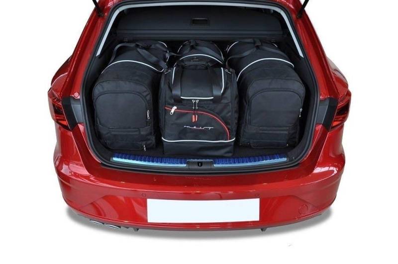 KJUST Dedizierte Reisetaschen 4 stk kompatibel mit SEAT LEON ST III (5F8) 2013-2020 von KJUST