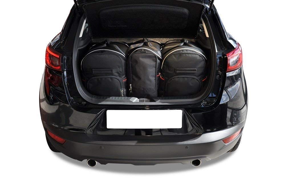 KJUST MAZDA CX-3 2015-2022 KOFFERRAUMTASCHEN SET 3 STK von KJUST