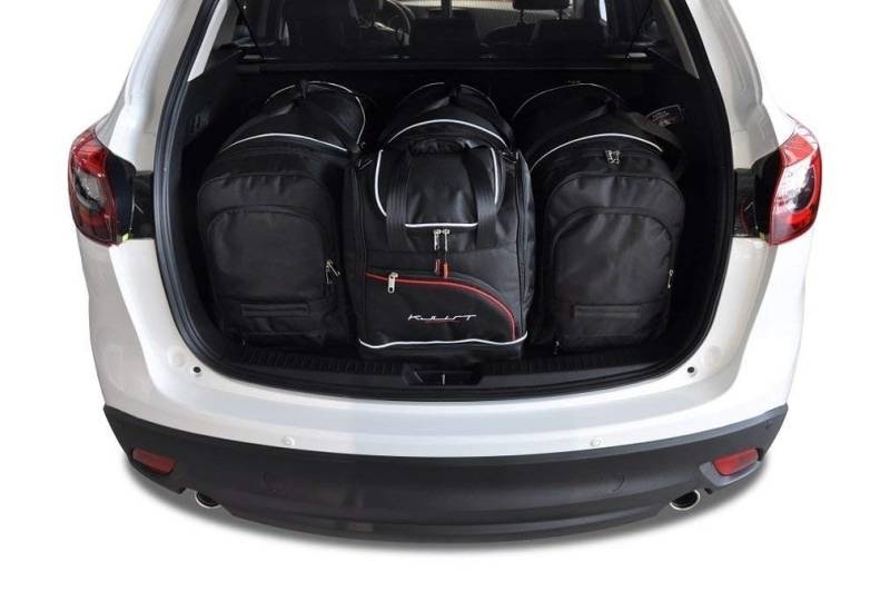 KJUST Dedizierte Kofferraumtaschen 4 stk kompatibel mit MAZDA CX-5 I (KE) 2011-2017 von KJUST