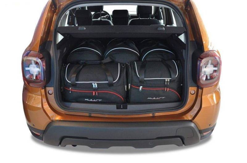 KJUST Dedizierte Kofferraumtaschen 5 stk kompatibel mit DACIA DUSTER II 2017+ von KJUST