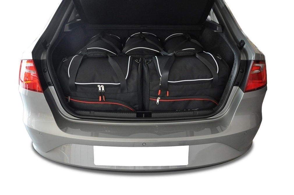 KJUST Dedizierte Kofferraumtaschen 5 stk kompatibel mit SEAT TOLEDO IV (KG3) 2012-2018 von KJUST