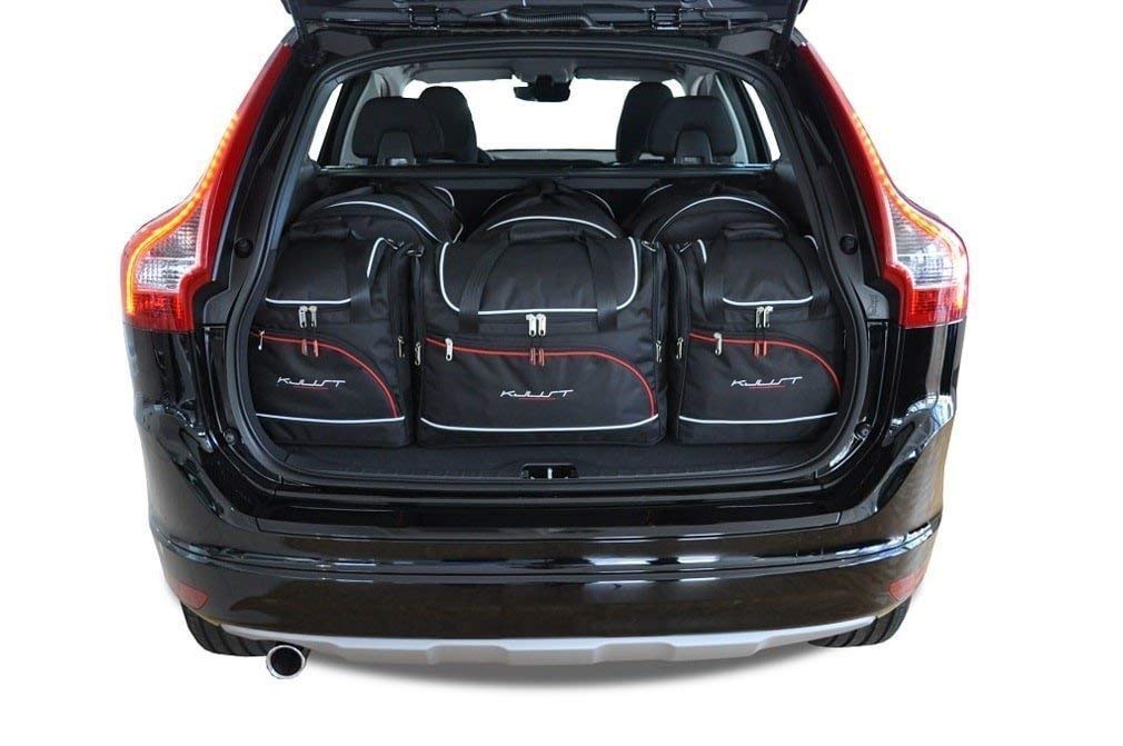 KJUST Dedizierte Kofferraumtaschen 6 stk kompatibel mit VOLVO XC60 I (156) 2008-2017 von KJUST