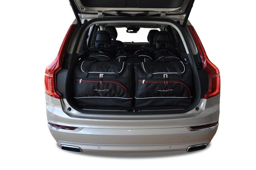 KJUST Dedizierte Kofferraumtaschen 7 stk kompatibel mit VOLVO XC90 II 2014+ von KJUST