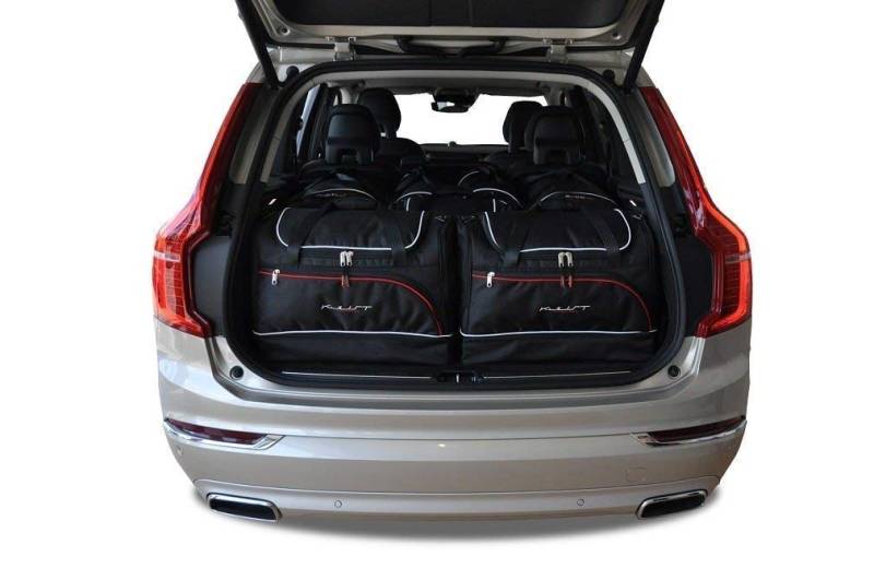 KJUST Dedizierte Kofferraumtaschen 7 stk kompatibel mit VOLVO XC90 II 2014+ von KJUST