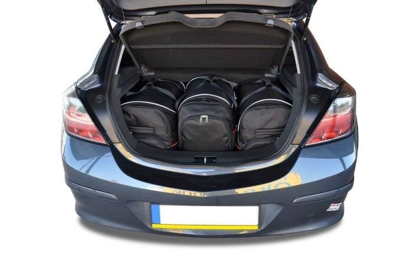 KJUST Dedizierte Reisetaschen 3 stk kompatibel mit OPEL ASTRA GTC H (A04) 2005-2011 von KJUST