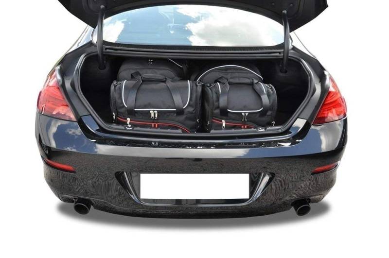 KJUST Dedizierte Reisetaschen 4 stk kompatibel mit BMW 6 COUPE F13 2011-2018 von KJUST