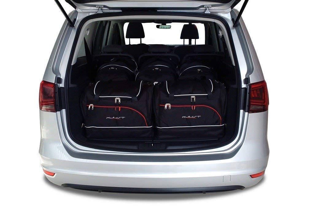 KJUST Dedizierte Reisetaschen 5 stk kompatibel mit VW SHARAN II 2010+ Car Bags von KJUST