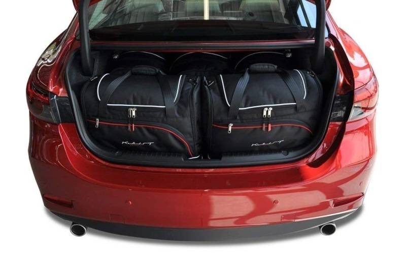 KJUST MAZDA 6 LIMOUSINE 2012+ KOFFERRAUMTASCHEN SET 5 STK von KJUST