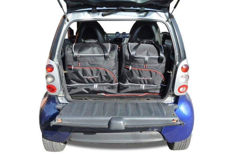 KJUST Kofferraumtaschen 2 stk kompatibel mit SMART FORTWO COUPE I 1998-2007 von KJUST