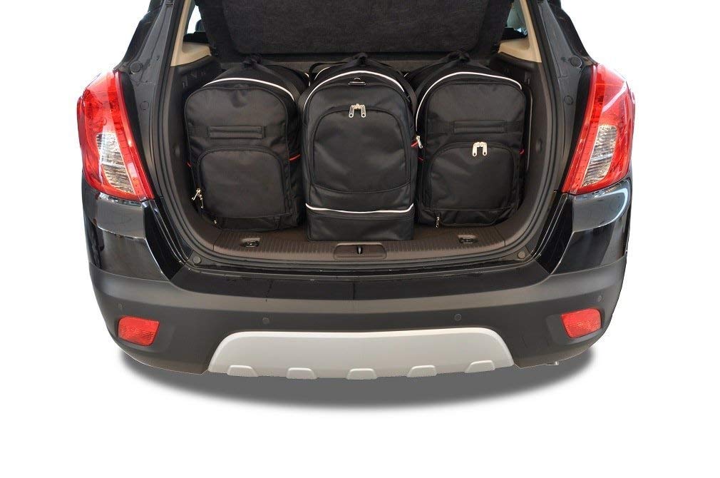 KJUST Kofferraumtaschen 3 stk kompatibel mit OPEL MOKKA/MOKKA X A (J13) 2012-2019 von KJUST