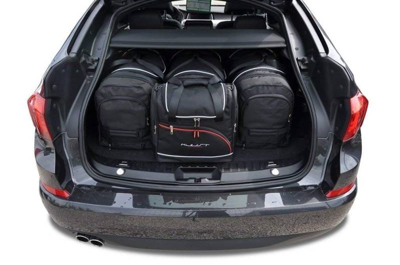 KJUST Kofferraumtaschen 4 stk kompatibel mit BMW 5 GRAN TURISMO F07 2010-2017 von KJUST