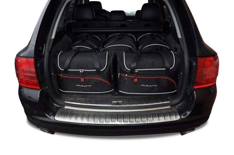 KJUST Kofferraumtaschen 5 stk kompatibel mit PORSCHE CAYENNE I (9PA) 2002-2010 von KJUST