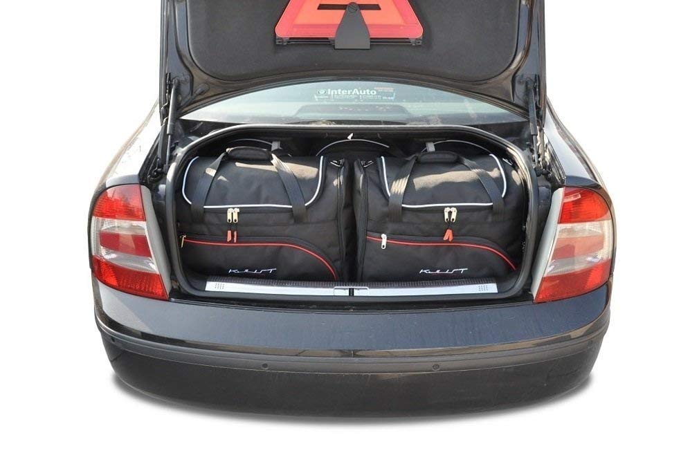 KJUST Kofferraumtaschen 5 stk kompatibel mit SKODA SUPERB LIMOUSINE I 2001-2008 von KJUST