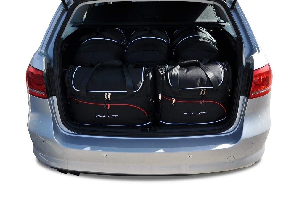 KJUST Kofferraumtaschen 5 stk kompatibel mit VW PASSAT VARIANT B7 2010-2014 von KJUST