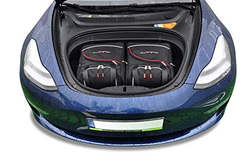 KJUST Kofferraumtaschen 7 stk kompatibel mit TESLA MODEL 3 I (5YJ3) 2017-2020 von KJUST