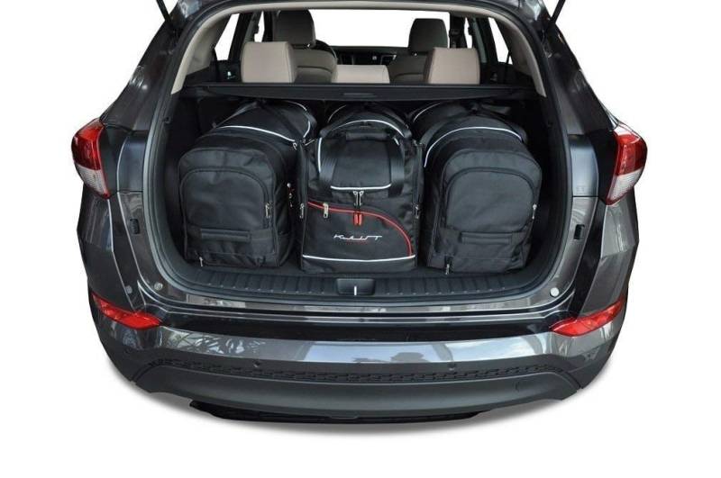 KJUST Kofferraumtaschen 4 stk kompatibel mit HYUNDAI TUCSON III (TL) 2015-2020 von KJUST