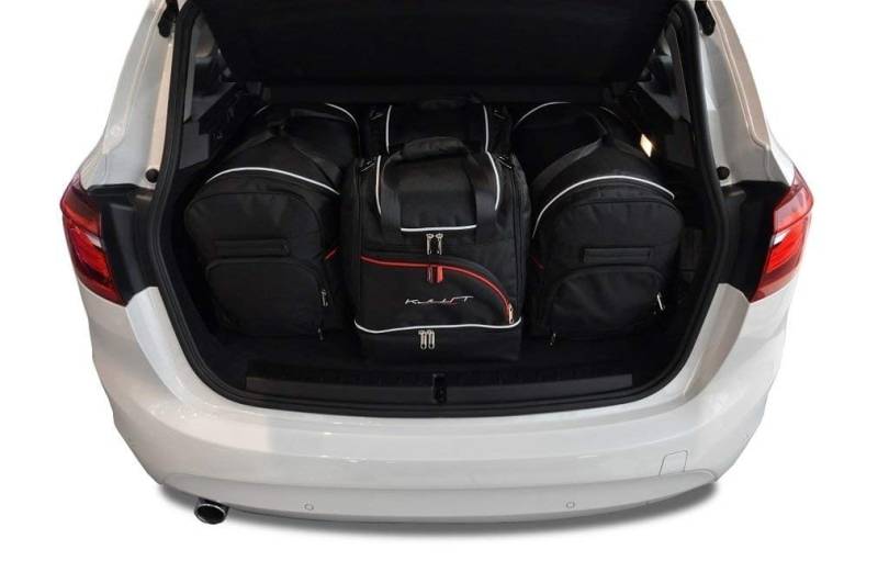 KJUST Kofferraumtaschen 4 stk kompatibel mit BMW 2 ACTIVE TOURER F45 2014-2021 von KJUST