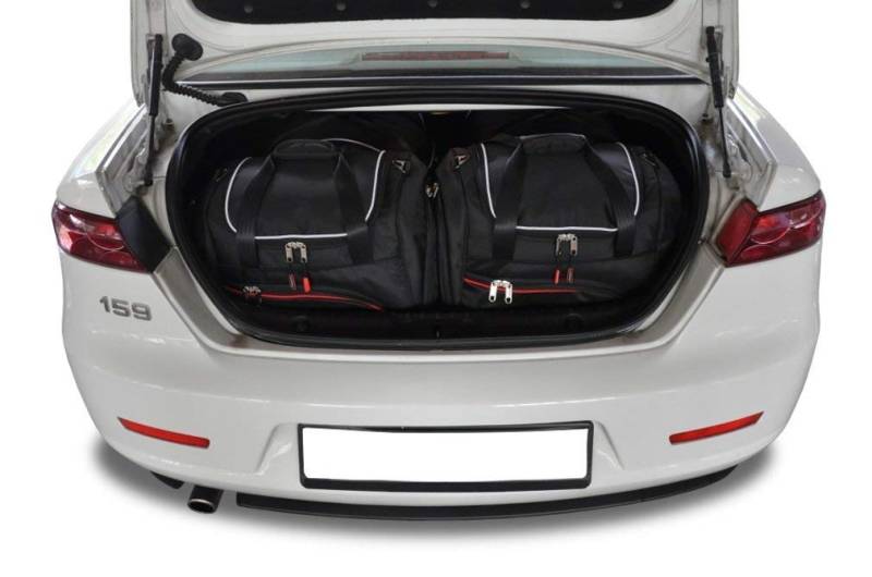 KJUST Reisetaschen 4 stk kompatibel mit ALFA ROMEO 159 LIMOUSINE I (939) 2005-2011 von KJUST