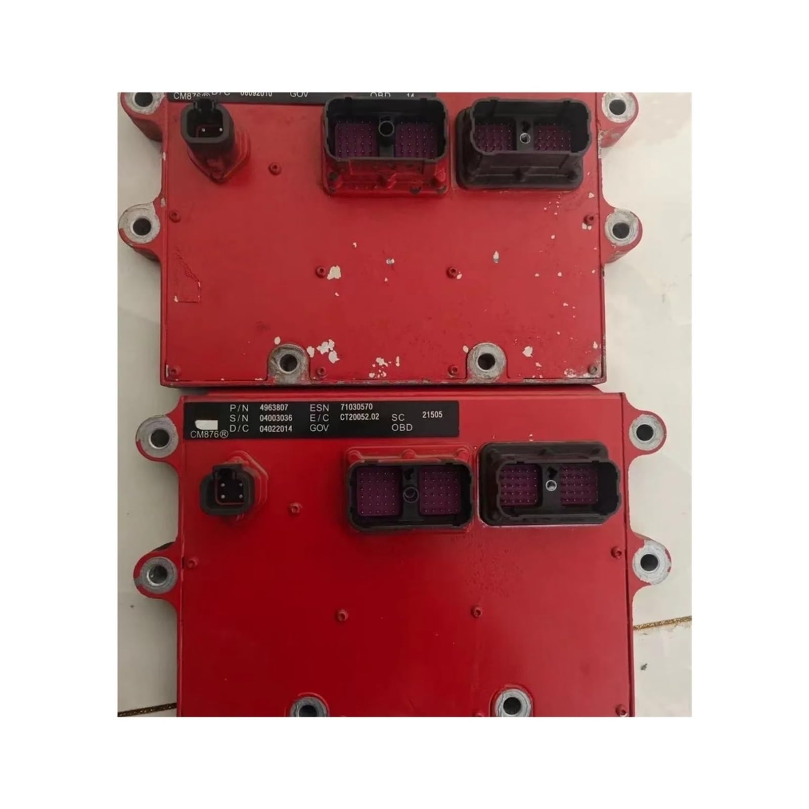 4963807 P4963807 Original Motorcomputerplatine ECM Elektronisches Steuermodul kompatibel for Cummins ISM11 QSM11 CM876 Motor von KKGHYYMG