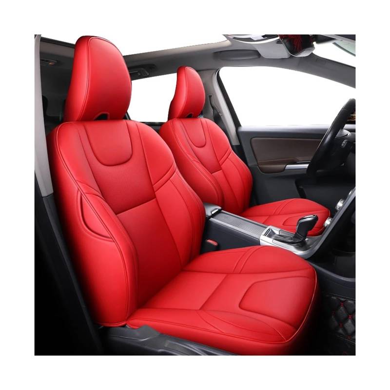 Autositzabdeckung kompatibel for Volvo XC60 2011-2017 V60 2012-2015 S60 2011-2013 Autozubehör(Color 1) von KKGHYYMG