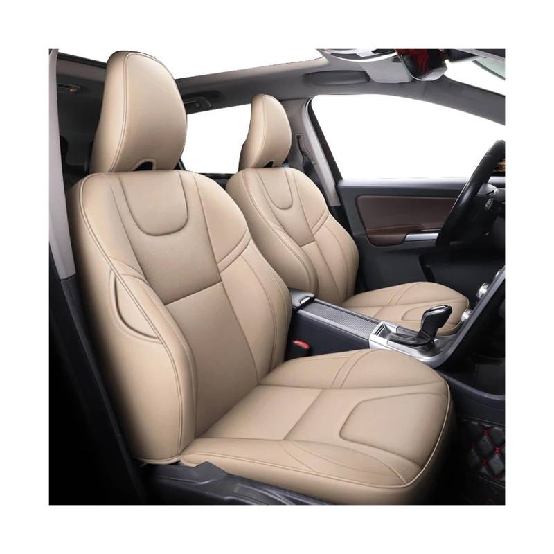 Autositzabdeckung kompatibel for Volvo XC60 2011-2017 V60 2012-2015 S60 2011-2013 Autozubehör(Color 6) von KKGHYYMG