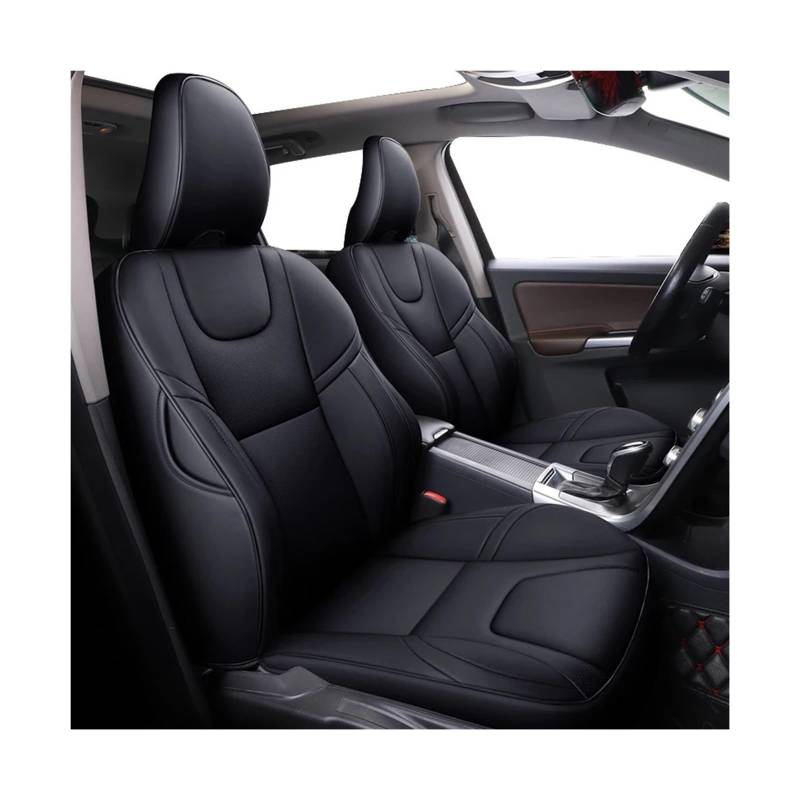 Autositzabdeckung kompatibel for Volvo XC60 2011-2017 V60 2012-2015 S60 2011-2013 Autozubehör(Color 7) von KKGHYYMG