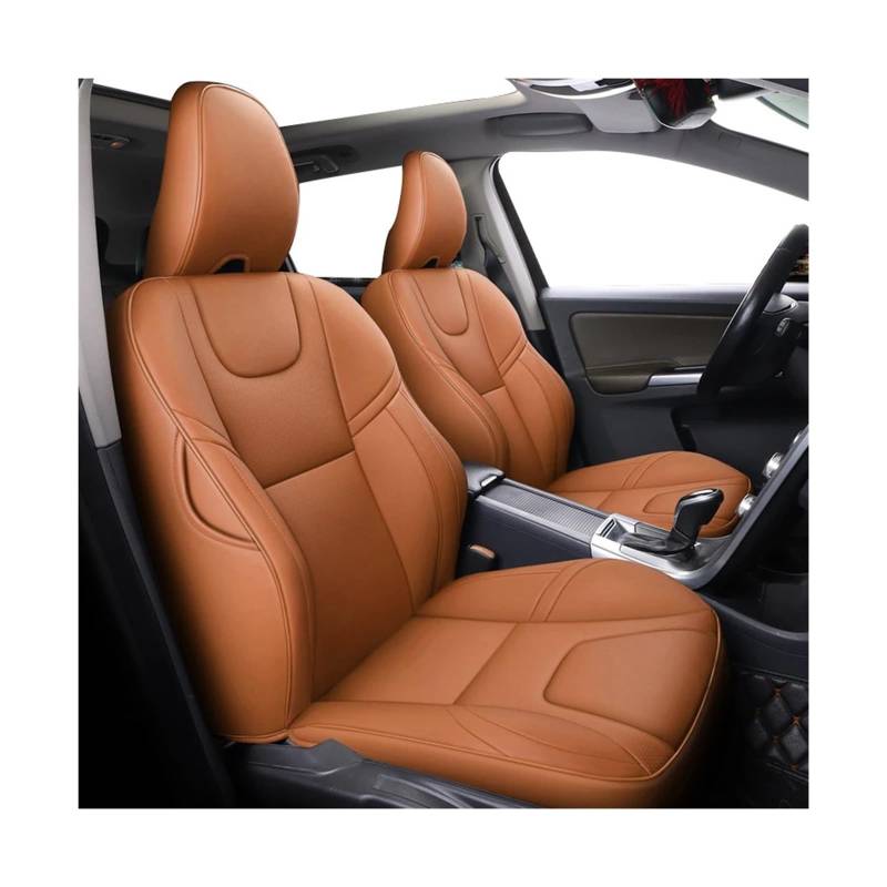 Autositzabdeckung kompatibel for Volvo XC60 2011-2017 V60 2012-2015 S60 2011-2013 Autozubehör(Color 8) von KKGHYYMG