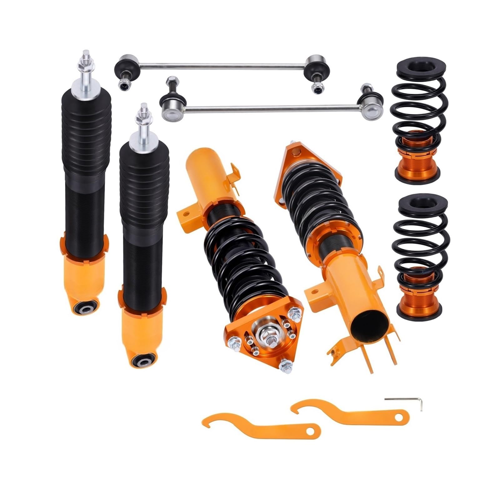 Gewindefahrwerk Suspension Kit Kompatibel for Civic 12-15 FG FB Limousine Stoßdämpfer Tieferlegungs Gewindefahrwerk Suspension von KKGHYYMG