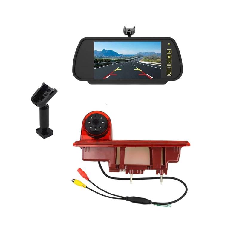 KKGHYYMG Auto Bremslicht Rückfahrkamera Kompatibel for Verkehr Kompatibel for Vauxhall Kompatibel for Vivaro (2014-aktuell)(Camera kit) von KKGHYYMG