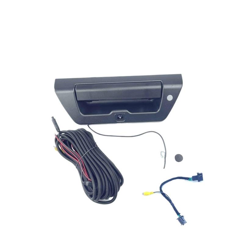 KKGHYYMG Heckklappengriff-Rückfahrkamera-Set, kompatibel for F150 2015–2018 LKW mit 4,2-Zoll-Radio-Display, Rückfahrkamera(FD-003 JYTPK-8006) von KKGHYYMG