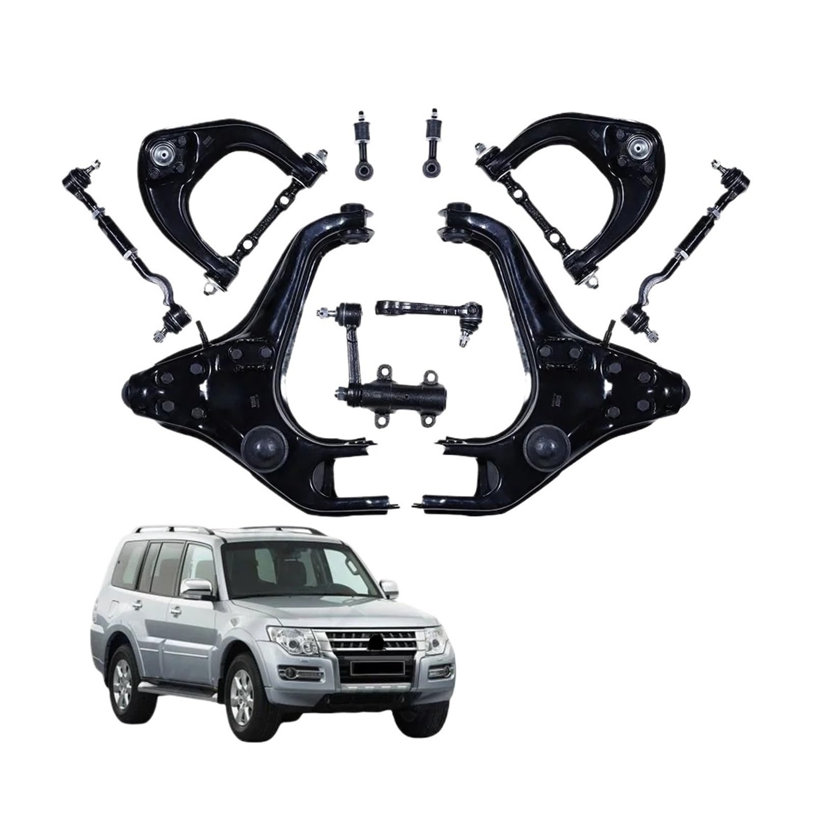 Querlenker Stabilisator Links Aufhängung Ersatzteile Kompatibel for Pajero Sport V31 V32 V33 V34 4wd 1991-2010 von KKGHYYMG