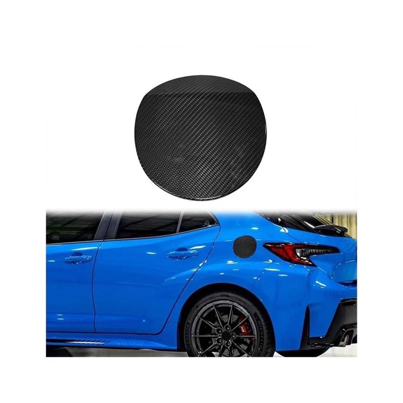 Real Carbon Fiber Auto Zubehör Heizöl Tankdeckel Abdeckung Trim for GR Kompatibel for Corolla 2023up von KKGHYYMG