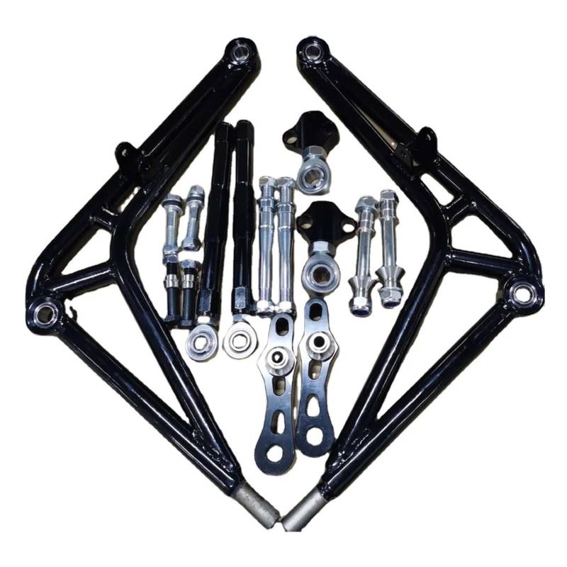 Zubehör Front Lower Arm for BMW E46 Drift Winkel Kit Drift Winkel Kit Querlenker Kit Kompatibel for E46 YZ063 von KKGHYYMG