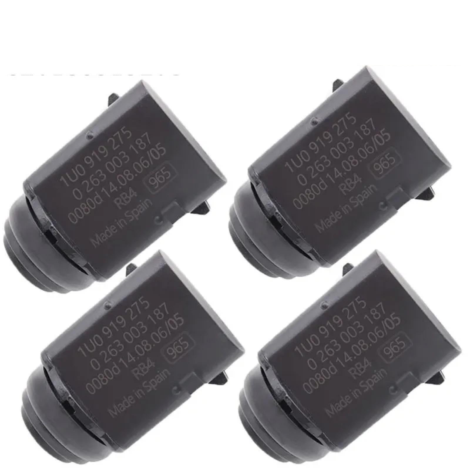 4 STÜCKE PDC Parksensor, Für Porsche, Für Cayenne Seat, Für Skoda, Für VW Bora EOS, Für Golf, Für Jetta, Für Touareg 1U0919275 1K0919275 1J0919275 3D0998275A von KKIXAPM