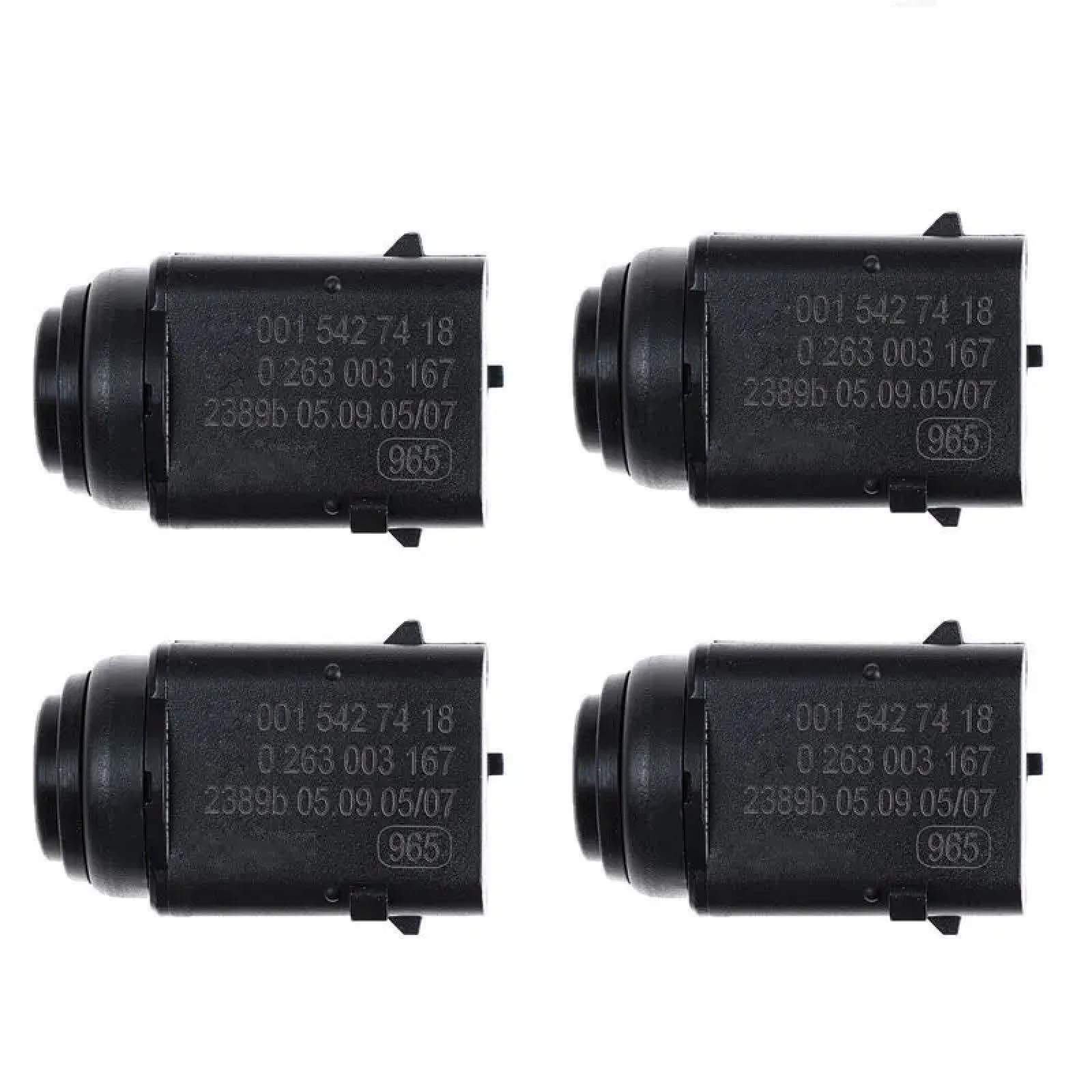 4 Stück Parkdistanz-PDC-Sensor, für Mercedes W203 W209 W210 W211 W220 W163 W168 W215 W 251 S203 C203 0015427418 0263003167 von KKIXAPM