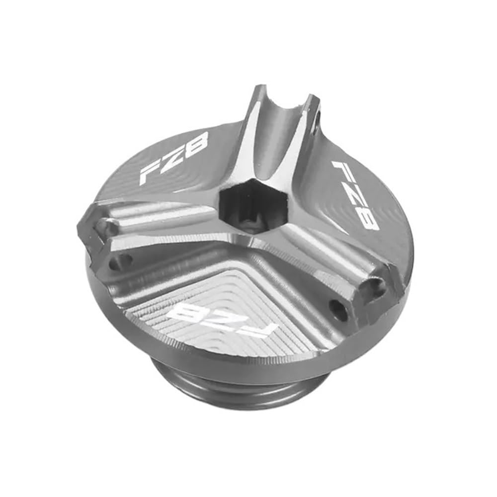 Kraftstofftankdeckel Öleinfülldeckel FÜR Ya&maha FZ8 FZ 8 FZ-8 2011 2012 2013 Motorrad Zubehör M28 * 3 Aluminium Ölfilter Tasse Motor Stecker Abdeckung Schraube Ölwanne Mutter von KKIXAPM