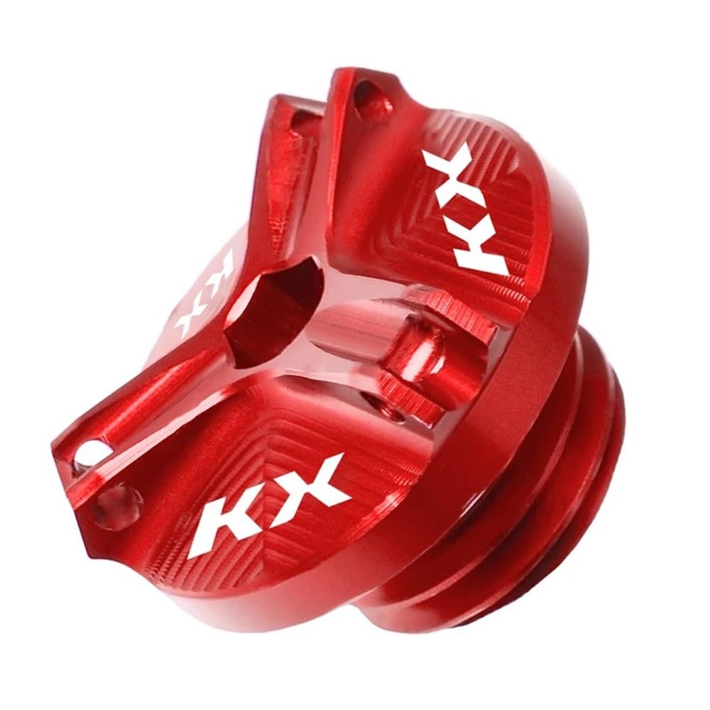 Kraftstofftankdeckel Öleinfülldeckel Für Ka&wasaki KX65 KX80 KX85 KX125 KX250 KX250F KX450F Motorrad Motoröl Tasse Abdeckung Öl Füllstoff Ablassen Sump Mutter Kappe von KKIXAPM