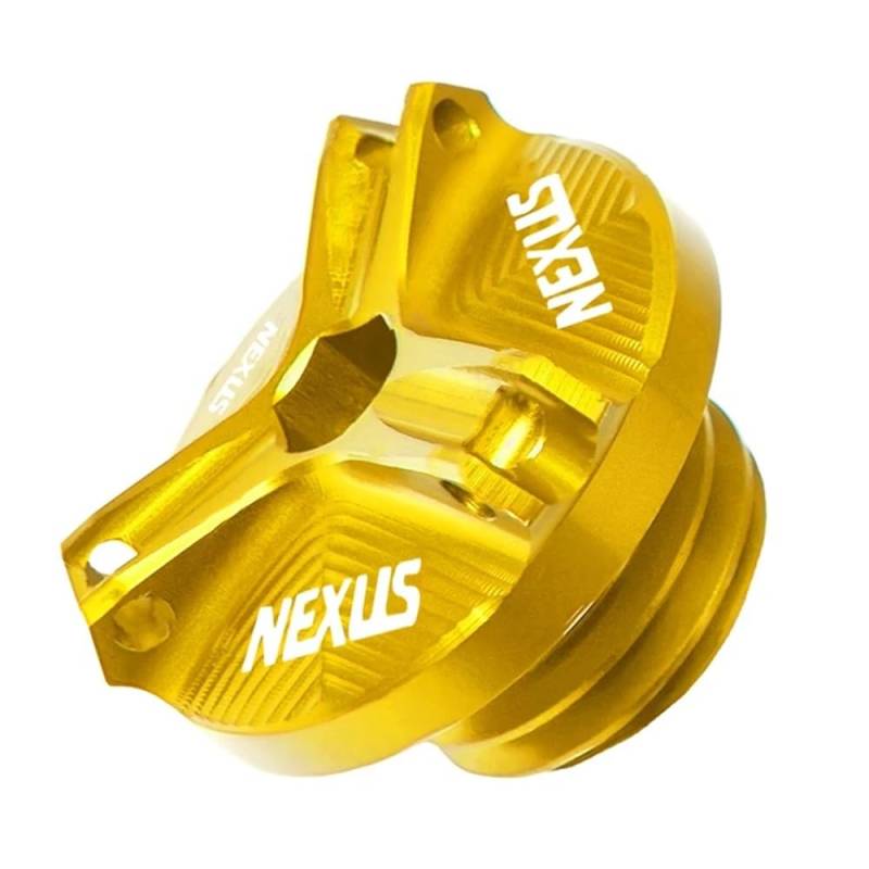 Kraftstofftankdeckel Öleinfülldeckel Für NEXUS250 NEXUS300 NEXUS500 Nexus 250 300 500 Motorradzubehör Motor CNC Ölablasswanne Mutter Tasse Abdeckung Schraube von KKIXAPM