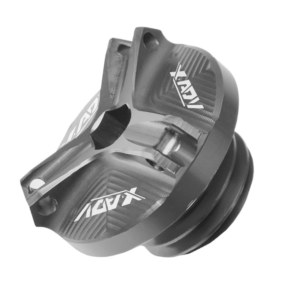 Kraftstofftankdeckel Öleinfülldeckel Für XADV750 XADV X-ADV 750 2017-2018 M20 * 2,5 Aluminium Motorrad Zubehör Motor Moto Öl Tasse Kraftstoff Füllstoff Tank Kappe Abdeckung von KKIXAPM