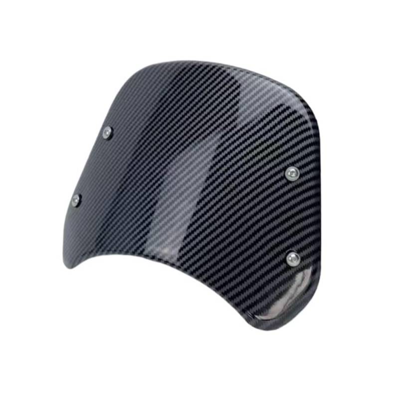 Motorrad Spoiler Für Benda Jinjila 300 Rock 300 BD300-15 Motorrad Scheinwerfer Licht Maske Windschutzscheibe Abdeckung Windschutzscheibe Windabweiser Verkleidung von KKIXAPM