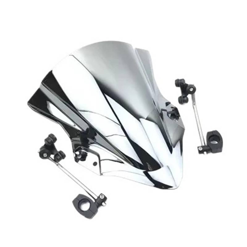 Motorrad Spoiler Für Ya&maha MT125 FZ FZ1 FZ6 FZ8 FZ8N XJ6 MT-01 MT03 MT07 MT 2013 Motorrad Windschutzscheibe Windschutz & Verstellbare Halterung Bildschirm von KKIXAPM