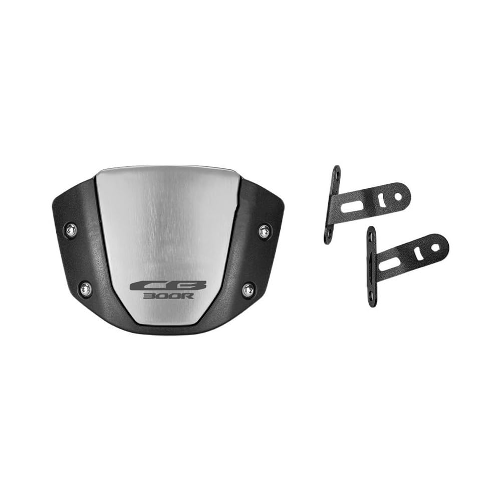 Motorrad Spoiler Motorrad Sport Visier Windschutzscheibe Windschutz Wind Schild Deflectore Für CB300R CB250R CB150R CB125R 2019-2020 von KKIXAPM