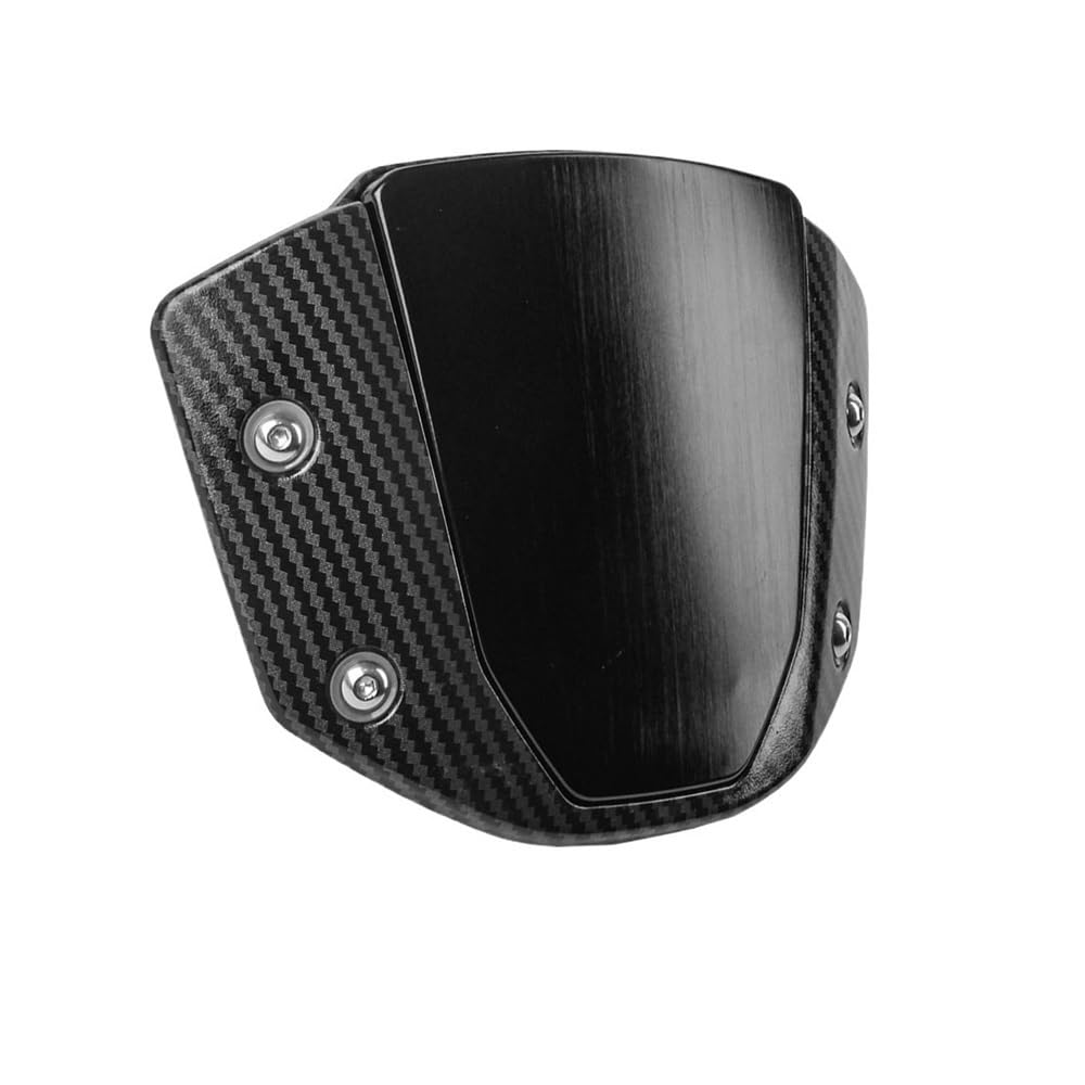 Motorrad Spoiler Motorrad Windschutzscheibe Windschutz Sport Windabweiser Visier Bildschirm Mit Halterung Für CB650R 2019-2023 CB1000R 2018-2020 von KKIXAPM